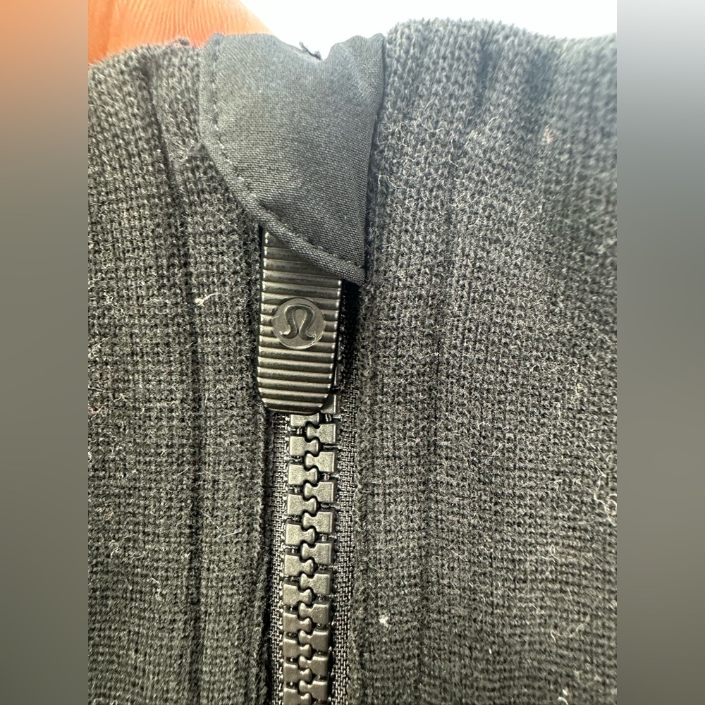 * lululemon All Roads half 1/2 Zip Black pullover light jacket Size 6 - Picture 5 of 11